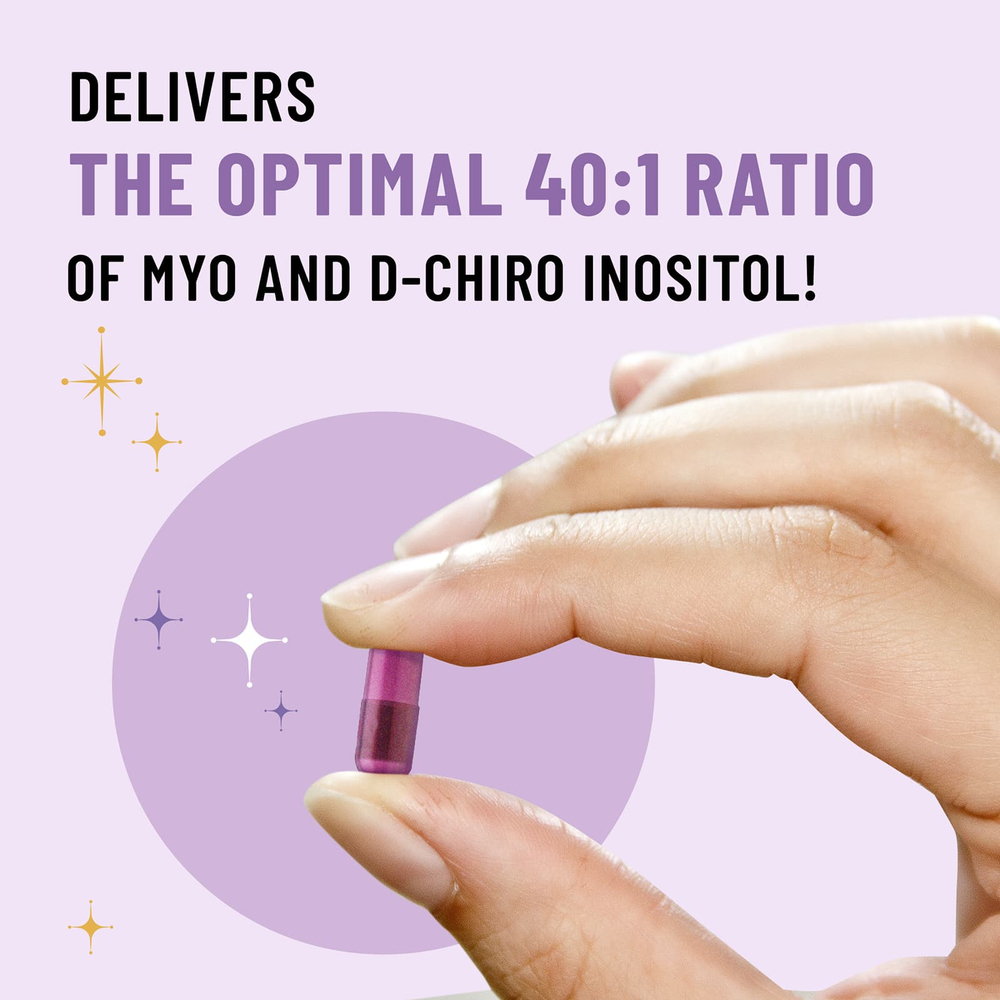 Legendairy Milk, Myo & D-Chiro Inositol, 120 веганских капсул