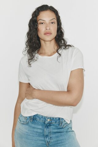 Футболка с загнутым краем - H&M