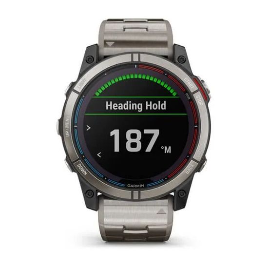 Умные часы Garmin Quatix 7X sapphire titanium with braclete