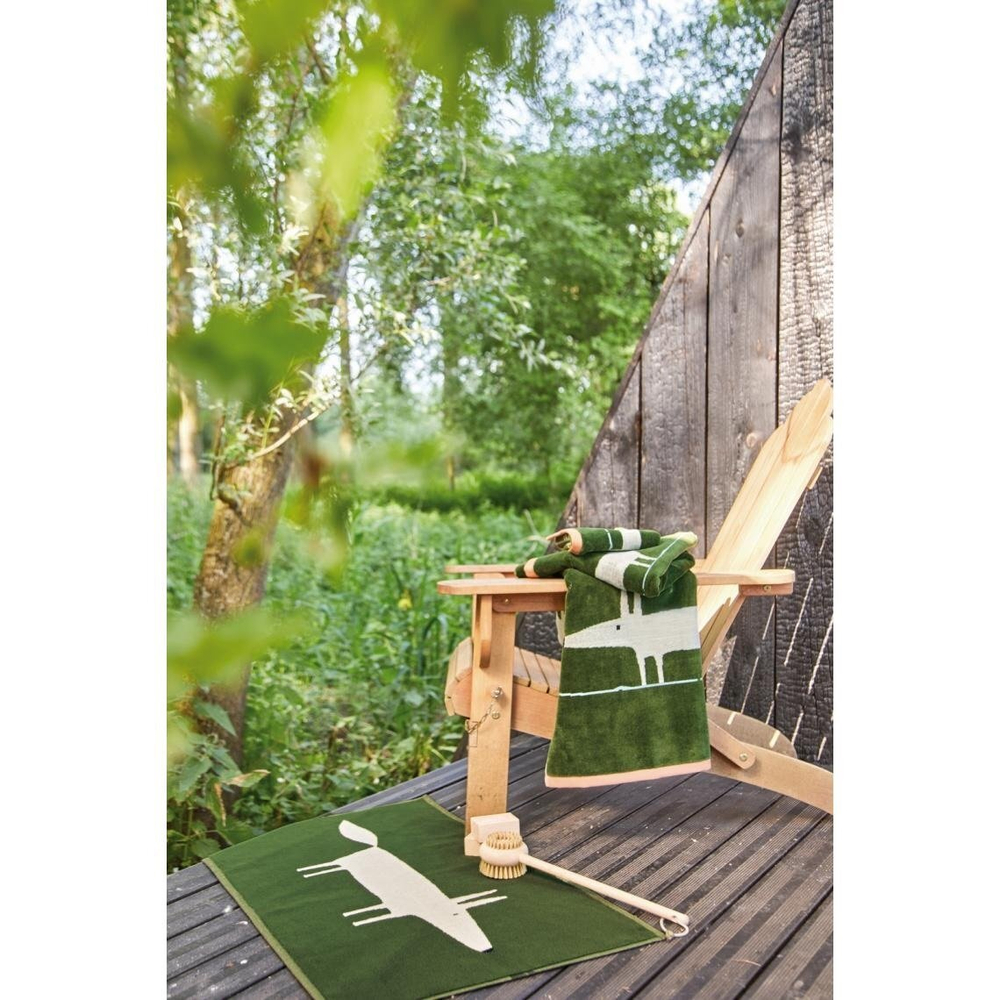 Полотенце MR FOX MOUSSE 50х90 одна Blanc des Vosges 50x90 Зеленый