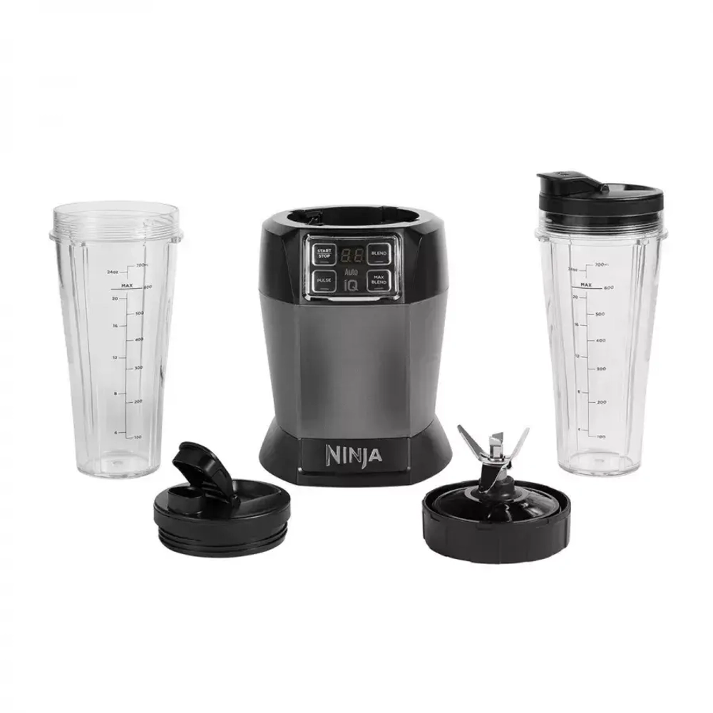 Блендер стационарный Ninja BN495EU Fitness черный/серый