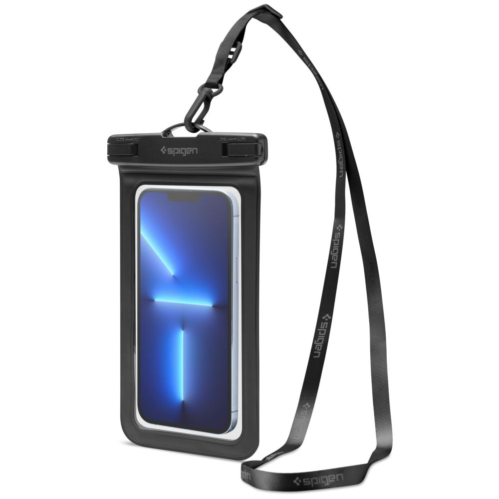 Водонепроницаемый чехол Spigen A601 UNIVERSAL WATERPROOF CASE 2-шт BLACK