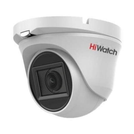 Бюджетная видеокамера мультиформатная купольная DS-T283(B)(2.8mm) HiWatch
