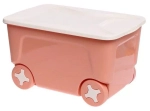 Ящик на колесах Lalababy Play with Me 50л персиковая карамель