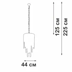 Подвесная люстра  V5885-9/10 Vitaluce