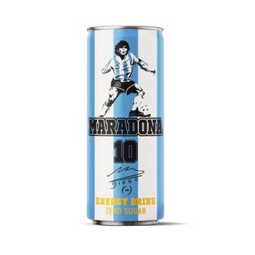 Энергетический напиток Vitamizu Maradona Zero без сахара, 250 мл (Италия)