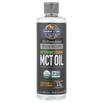 Garden of Life, Цельнопищевой магний Formulated Brain Health, 100% органическое кокосовое масло со среднецепочечными триглицеридами, без добавок, 473 мл (16 жидк. унц.)