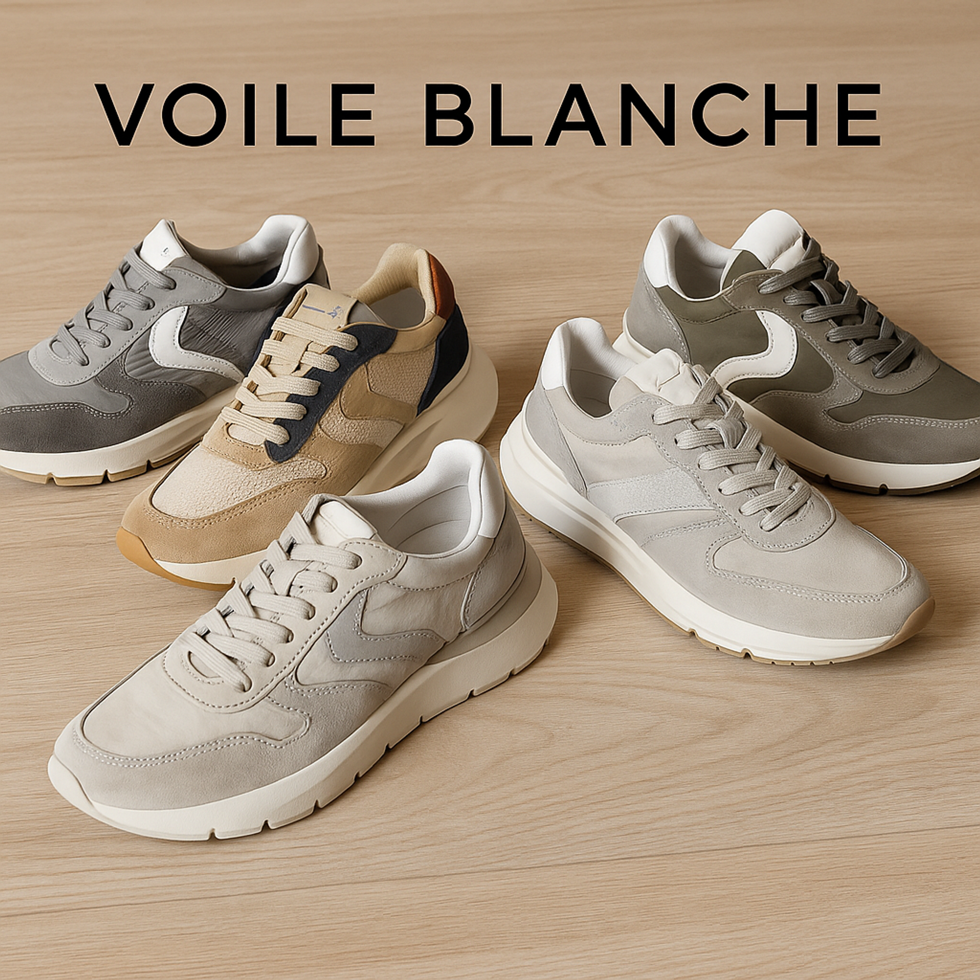 Самые популярные кроссовки Voile Blanche