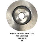 ТОРМОЗНЫЕ ДИСКИ GS300 GRS190 2WD