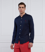 льняная рубашка POLO RALPH LAUREN - темно-синий(710801500)