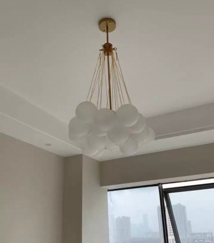 Pendant design lamp Cloud by Apparatus (gold)