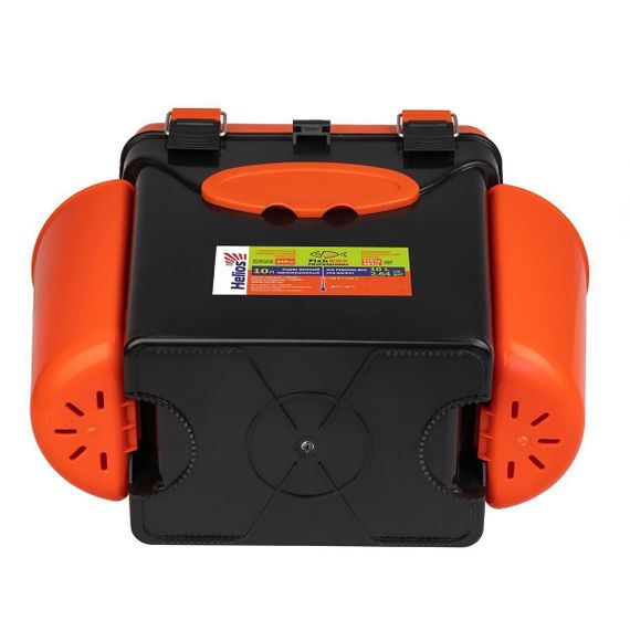 Ящик зимний Helios "FishBox" односекционный (10л) оранжевый