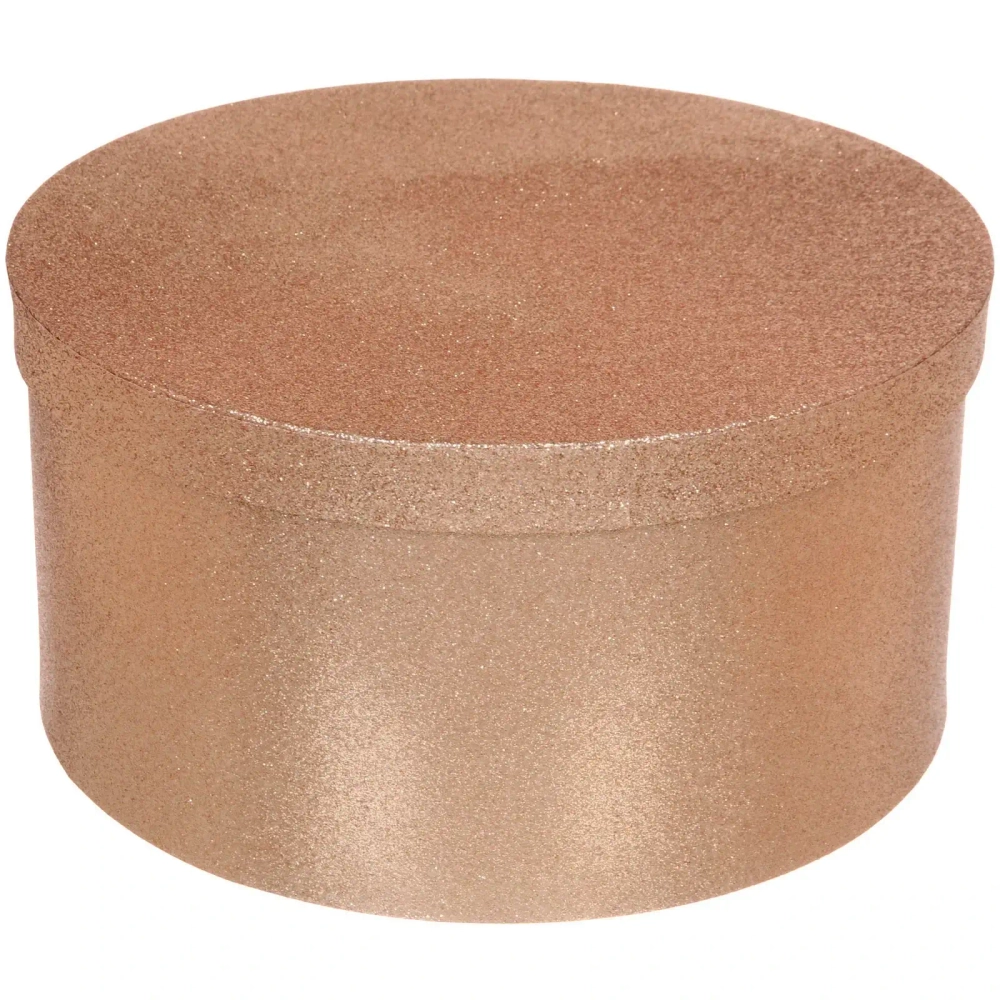 Коробка подарочная «Glow» 28*14 см, Rose gold