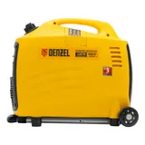 Генератор инверторный GT-3200iSE, 3.2 кВт, 230 В, бак 6 л, закрытый корпус, электростартер Denzel — фото 3