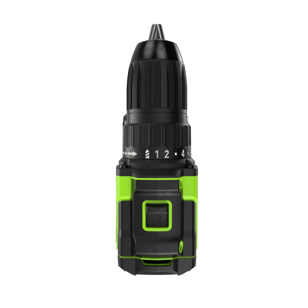 Дрель-шуруповерт акк. Greenworks DD345, 24V, б/щет, 27/45 Нм,13мм,1х2Ач,ЗУ,кор (3708307CUA)