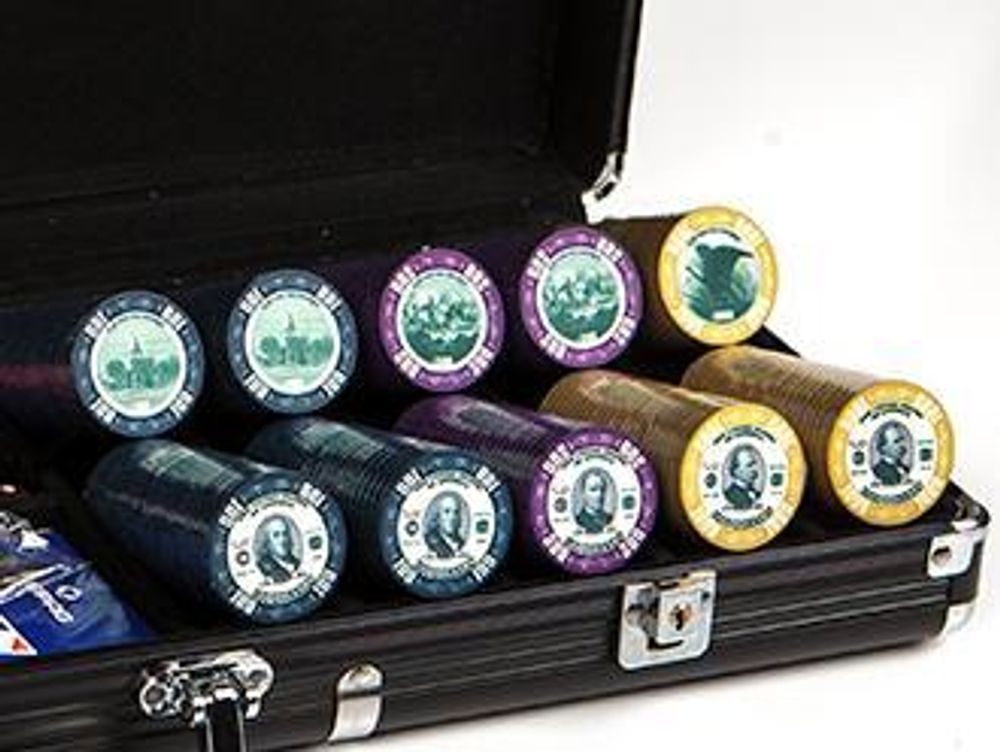 Набор для покера US Dollar на 500 фишек