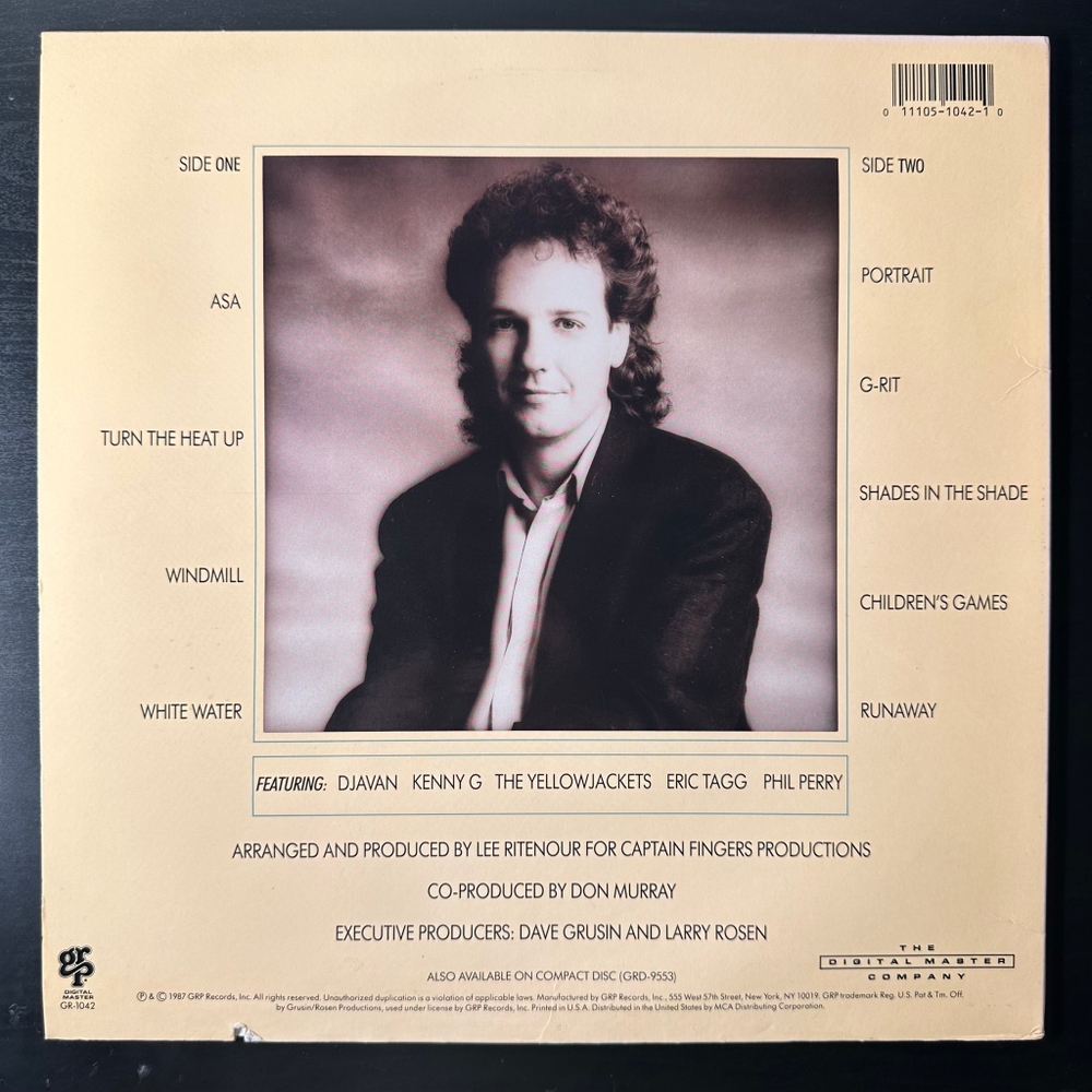 Lee Ritenour ‎– Portrait (США 1987г.)