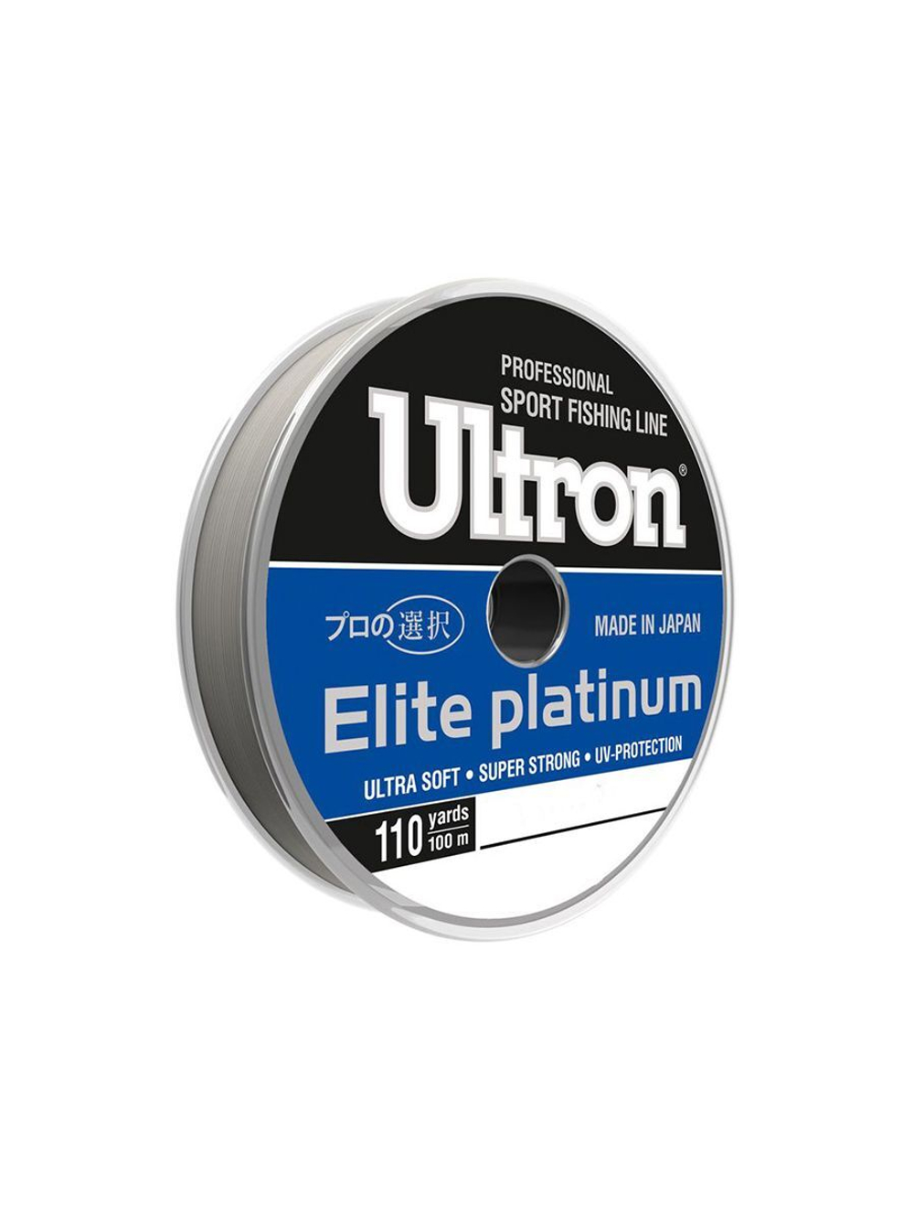 Монофильная леска для рыбалки ULTRON Elite Platinum