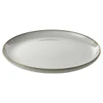 Тарелка IKEA GLADELIG (ГЛАДЕЛИГ), Серый, 25 см