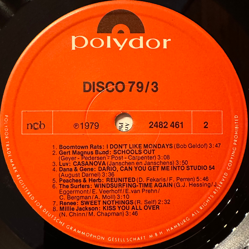 Сборник Disco Vol. 3 (Скандинавия 1989г.)