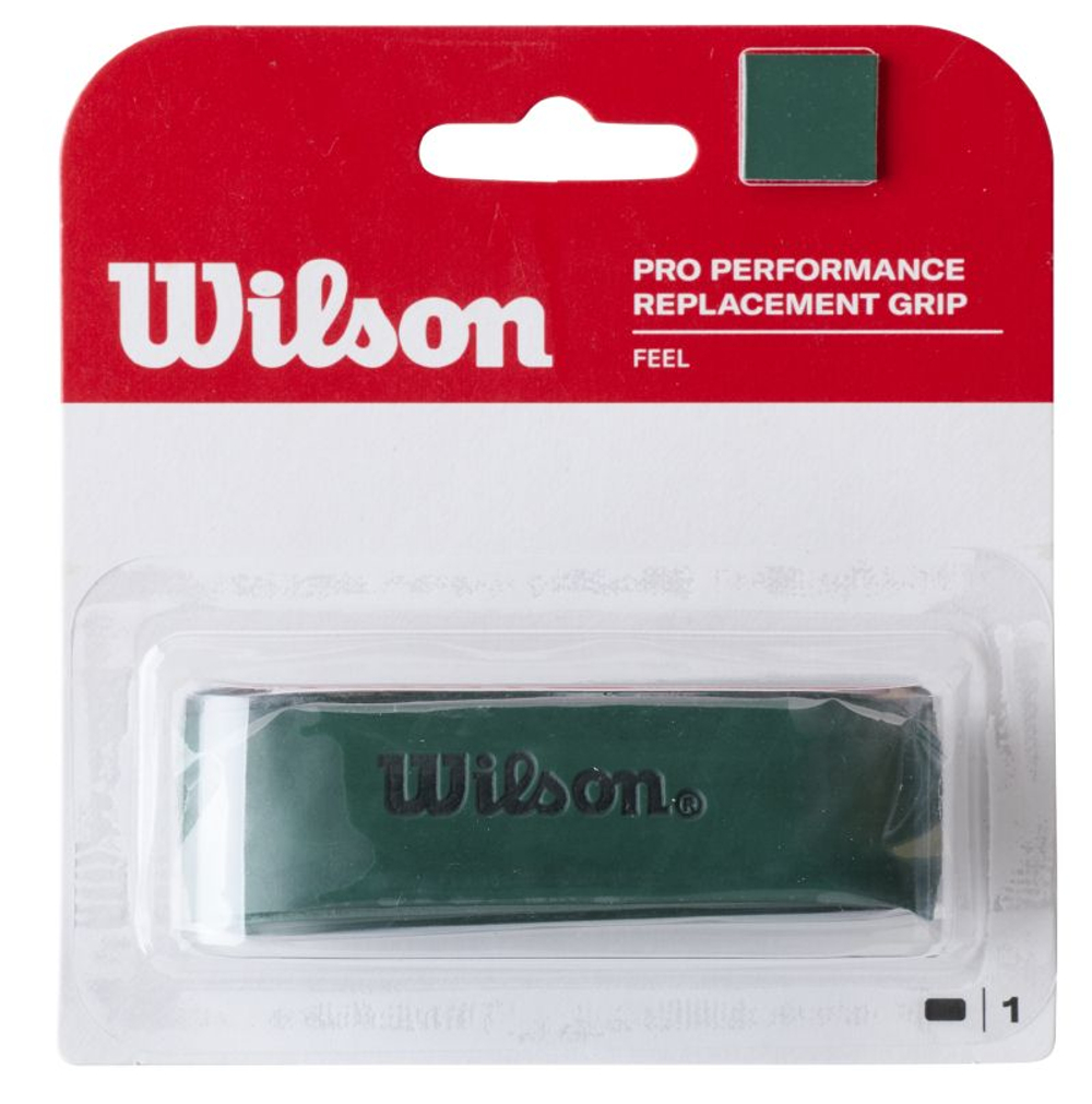 Базовые теннисные обмотки Wilson Pro Performance Grip 1P - green