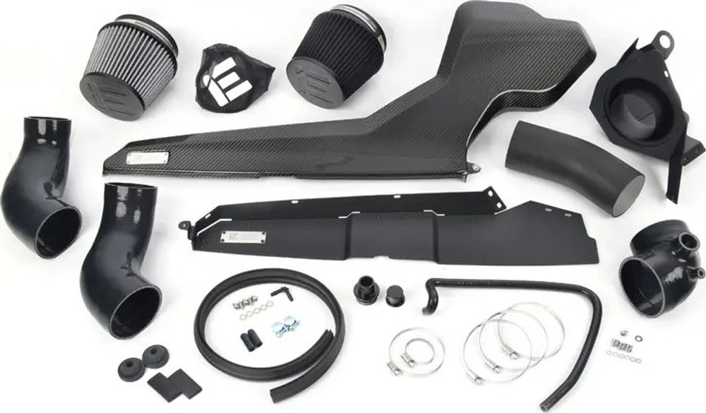 Система холодного впуска IE VW/Audi/Seat/Skoda Cupra 1.8/2.0 TSI EA888 MQB Cold Air Intake - With Carbon Fiber Lid (фильтр с пропиткой)