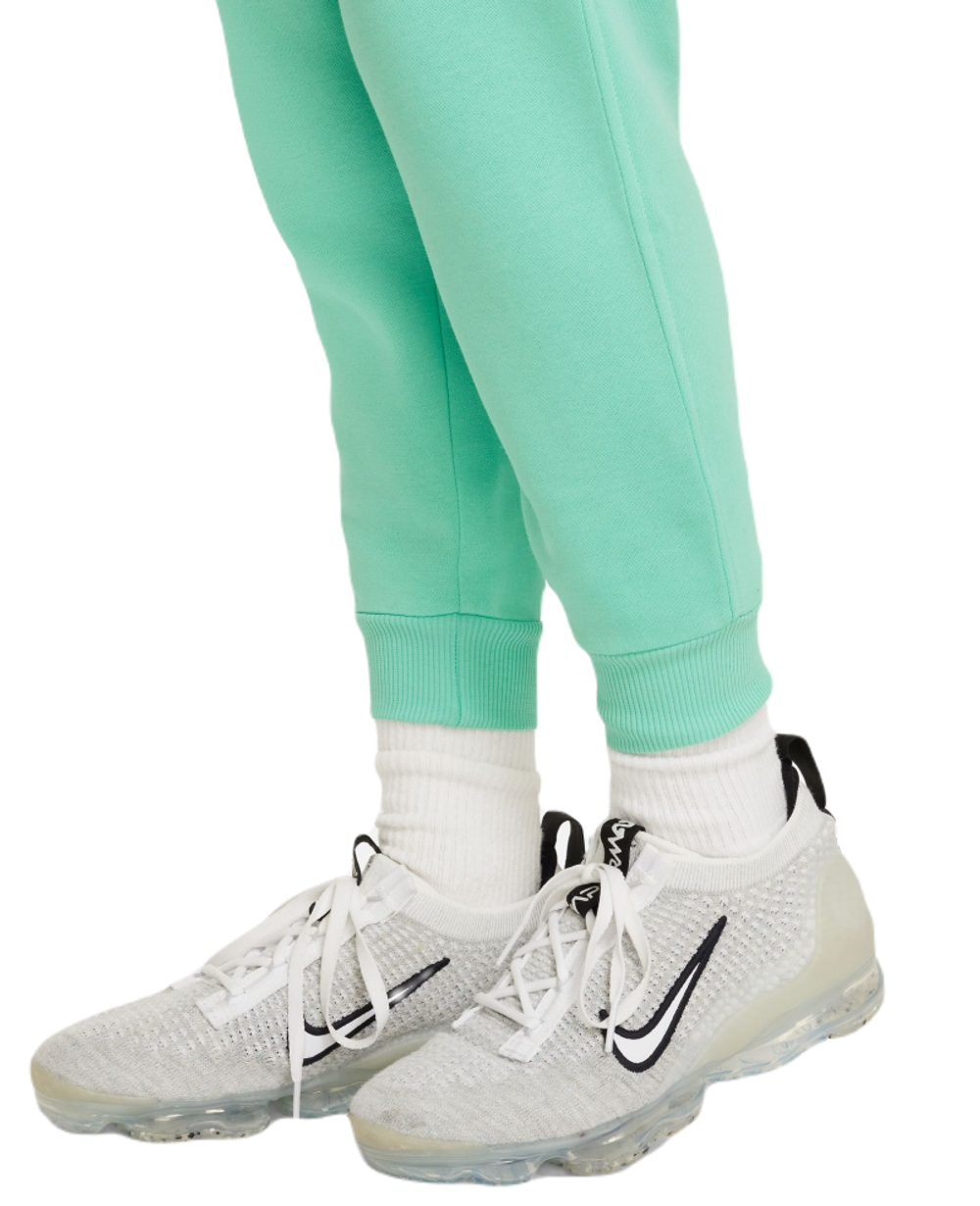 Штаны для девочки теннисные Nike Club Fleece Jogger - emarald rise/white
