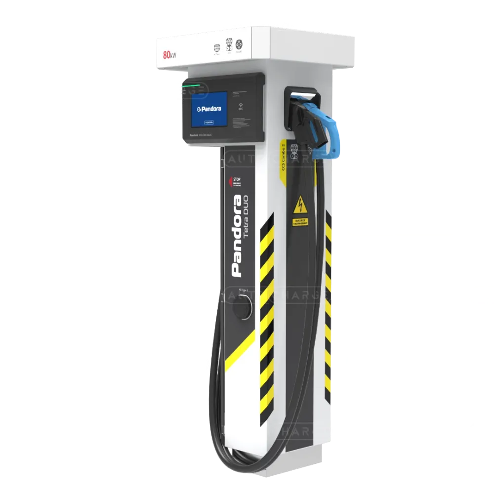Зарядная станция Pandora Tetra DUO 80 CCS Combo2 + GB/T - 3