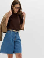 Хлопковые джинсовые шорты T57003506 - Marks & Spencer