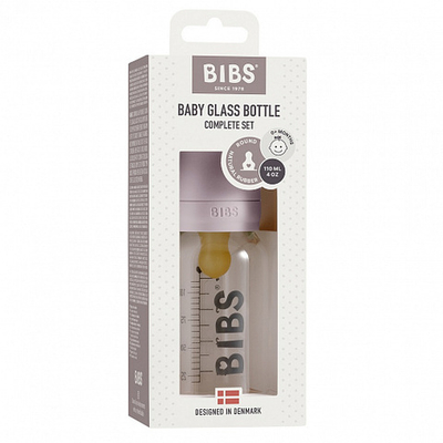 Бутылочка в наборе BIBS Complete Set - Blush, 110 мл