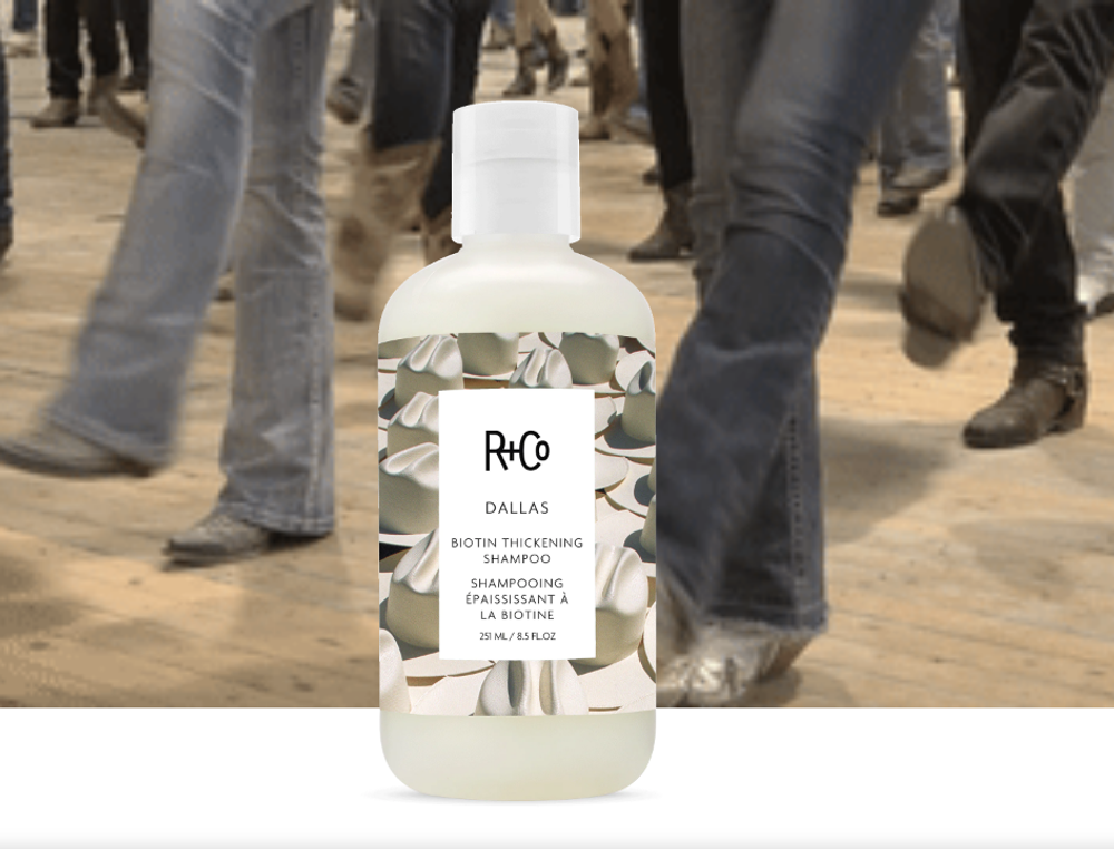 R+Co DALLAS Biotin Thickening Shampoo/ДАЛЛАС шампунь с биотином для объема 251мл
