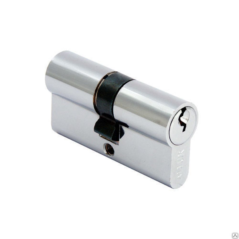 Механизм цилиндровый АЛЛЮР A  60-6К CP хром/англ.кл/кл (25*10*25) / 1258