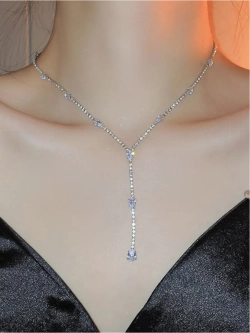 Колье с каплями