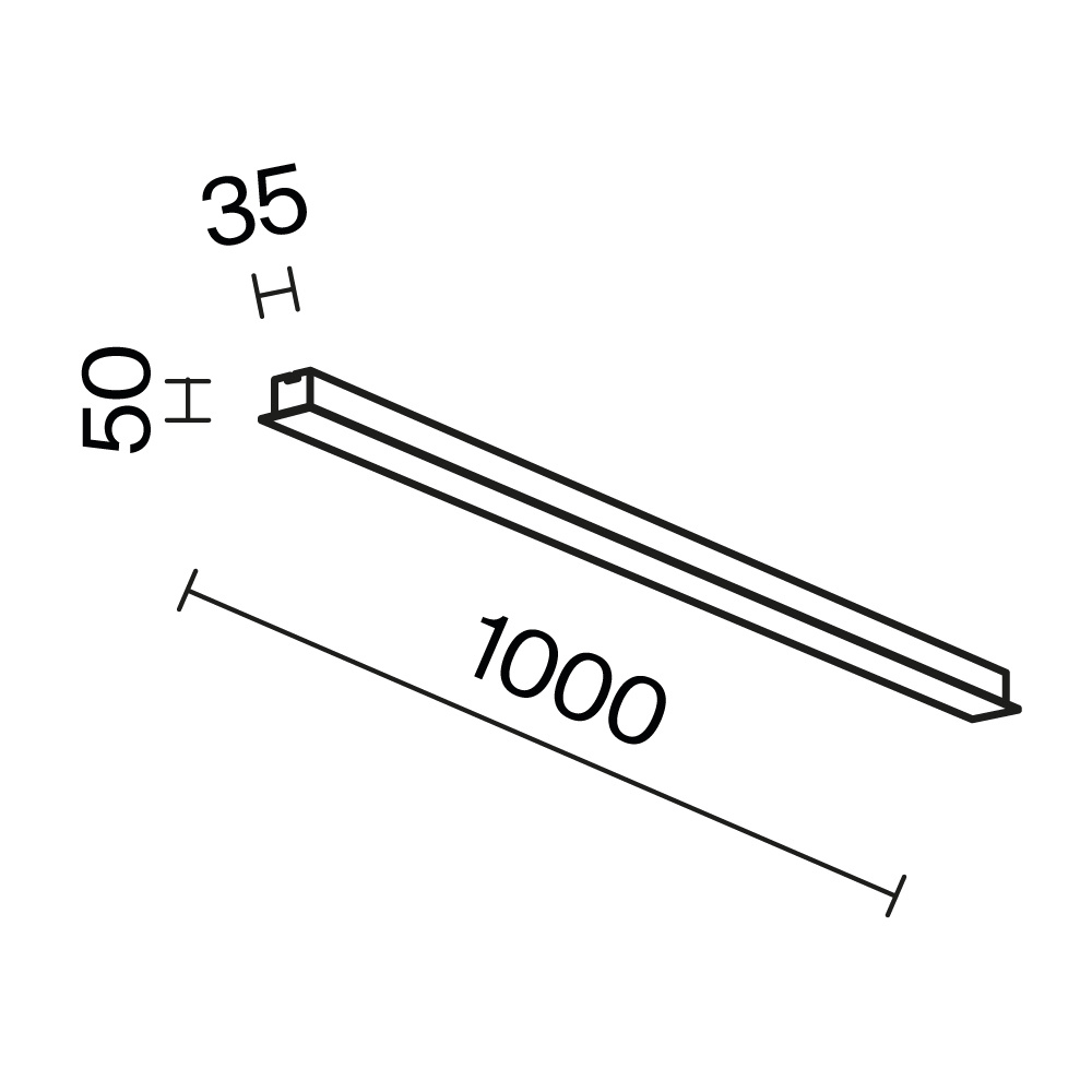 Линейный светильник Technical LL313012