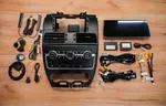Магнитола для Land Rover Freelander 2 2006-2012 (Denso) - RDL-6712 монитор 12.3" на Android 13, Быстрая, CarPlay, 4G SIM-слот