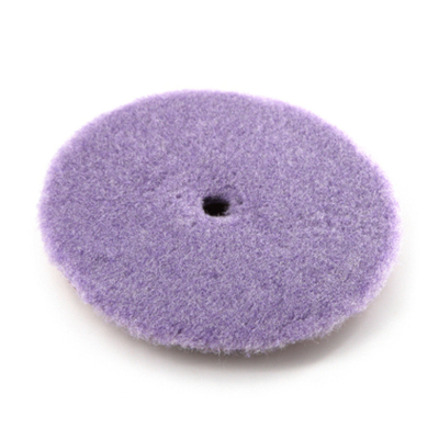 Shine Systems Lila Wool Pad - полировальный круг из лилового меха, 130 мм