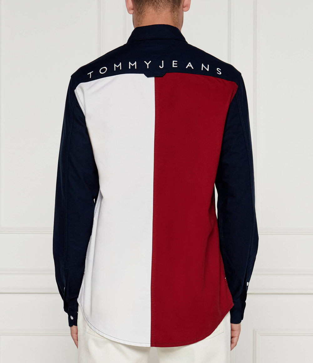 Рубашка Tommy Jeans - темно-синий(DM0DM20684)