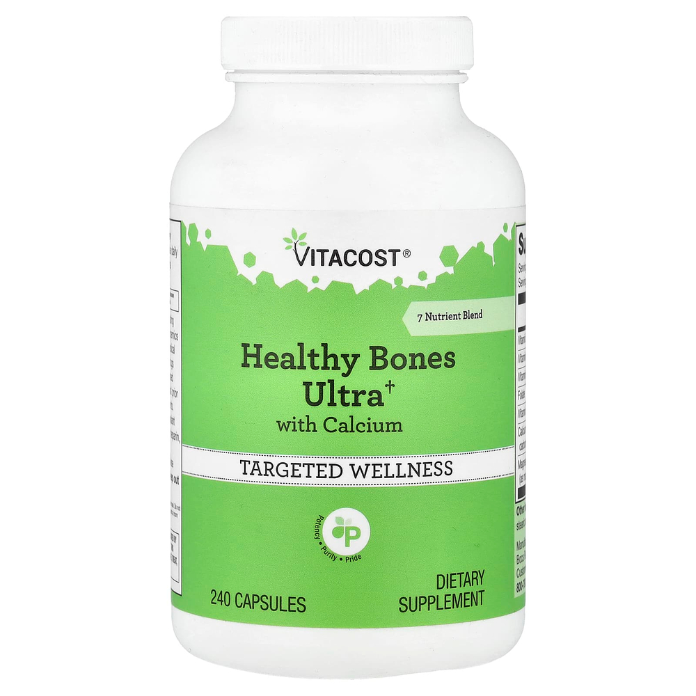 Vitacost, Healthy Bones Ultra с кальцием, 240 капсул