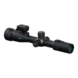 Тепловизионный прицел ATAK ET26-50LRF Tube (с дальномером и кольцами 30 мм на Picatinny) - вид слева сзади