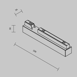 Блок питания встраиваемый 48В, 200Вт Maytoni Gravity TRX010DR2-200W