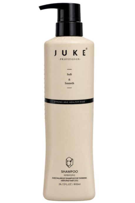 JUKE Balanced Shampoo For Thinning Hair and Hair Loss Шампунь укрепляющий для склонных к выпадению волос с корнем имбиря 800мл