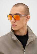 Спортивные очки 720armour Fabio / Translucent Lt. Grey Shale / Matte Neon Peach Orange Temple / HC Red Orange Lens