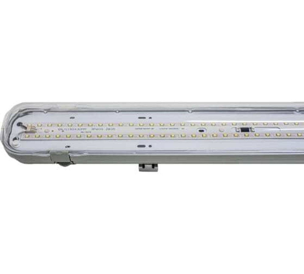 Светильник LED ДСП Айсберг 58W-7250Лм IP65 5000К прозрачн. 1200х85х80мм vs1411-58-tr-5k