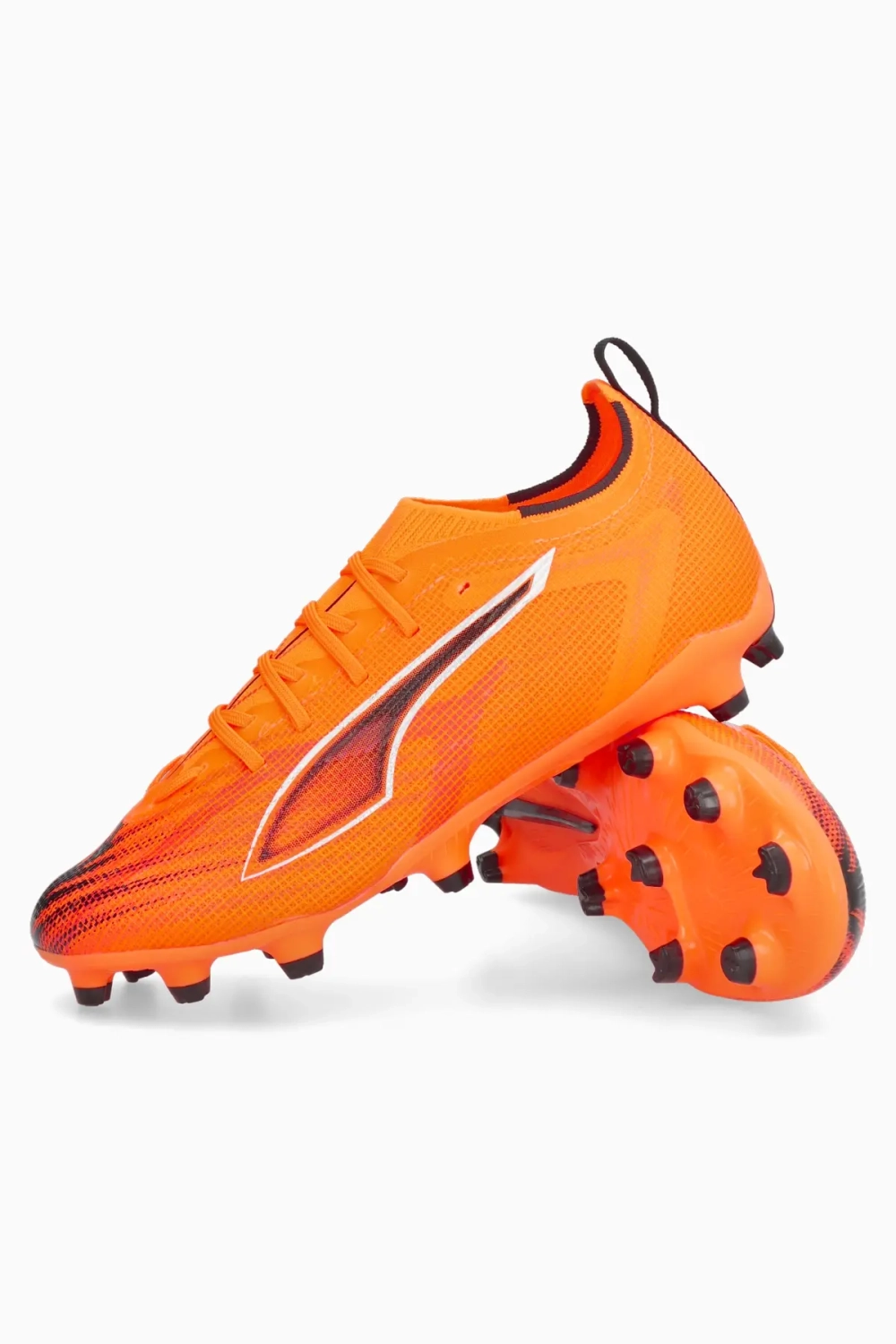 Бутсы Puma Ultra 6 Pro FG/AG Junior - оранжевый