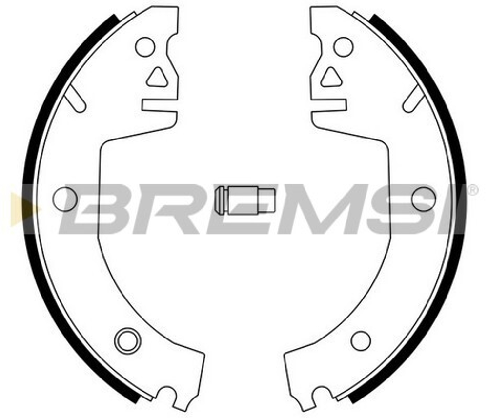 BREMSI - GF0472-BMS - Brake Shoe Set