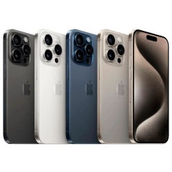 Смартфон Apple iPhone 15 Pro 128GB Blue Titanium (Sim/eSim)