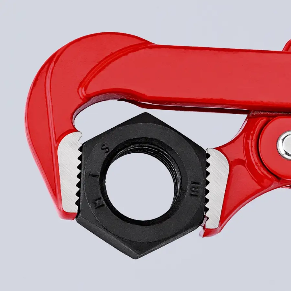 Клещи трубные 90° с красным порошковым покрытием 650 мм Knipex 83 10 030