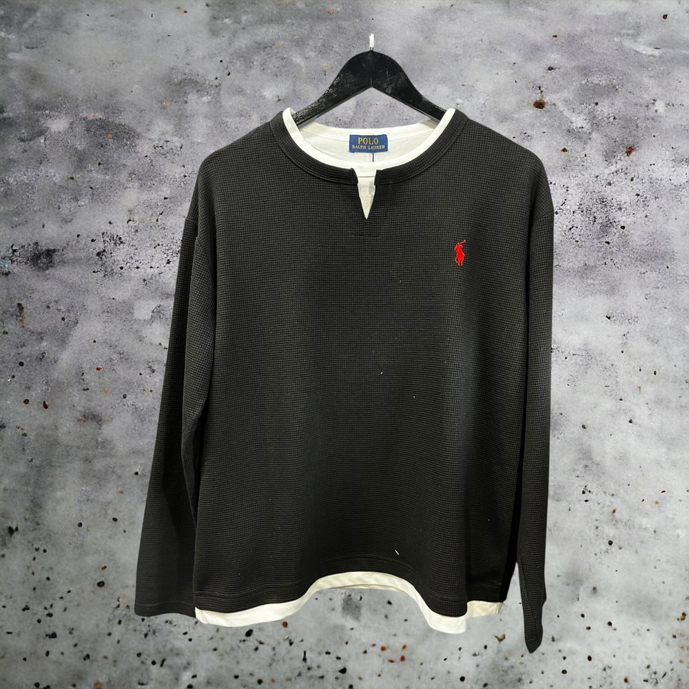 Лонгслив Ralph Lauren #1 • Черный