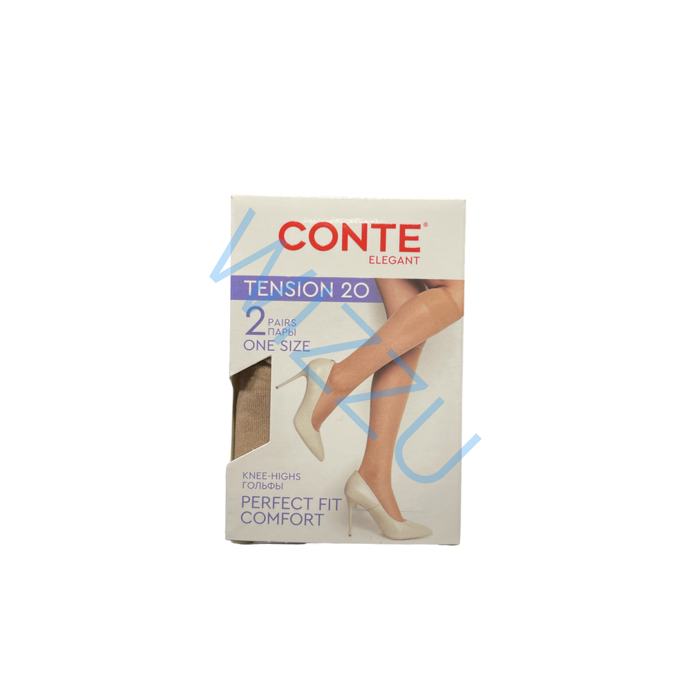 Гольфы TENSION CONTE 20 CONTE Natural