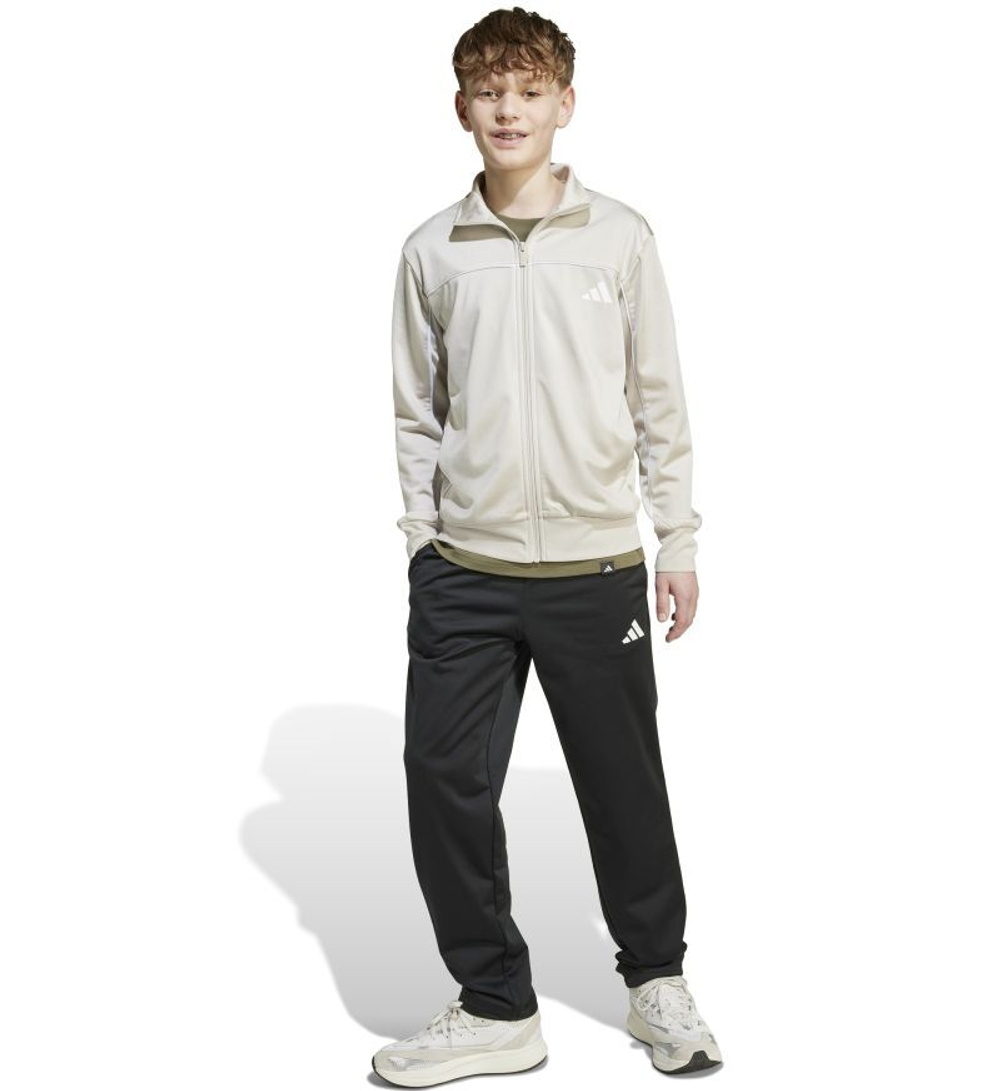 Boys' Спортивный костюм Adidas Competition Training - beige/black